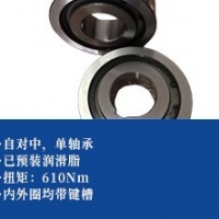 单轴承单向离合器 -内外侧带键槽