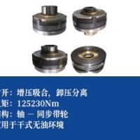 摩擦式气动离合器+同步带轮