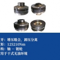 摩擦式气动离合器 +链轮